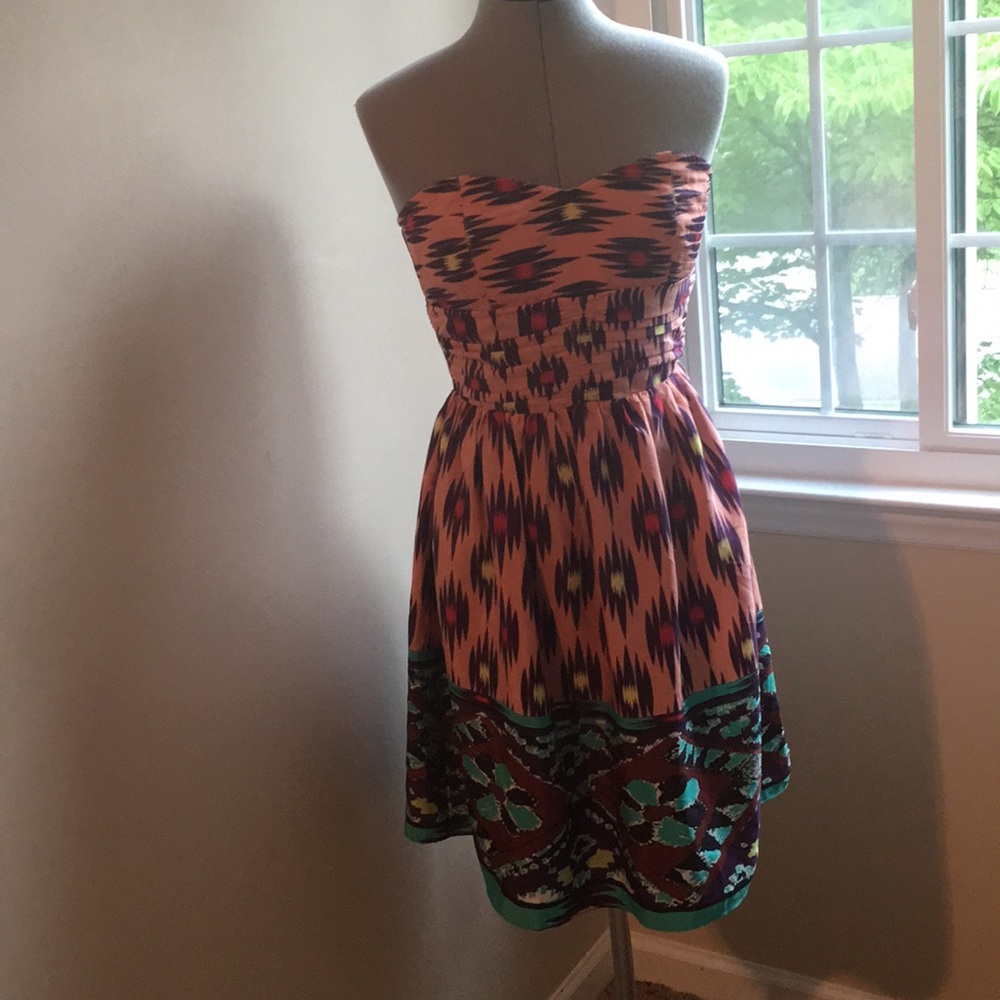 MM Couture sweetheart neckline Dress Sz L